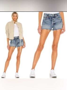 AGOLDE Jeans Parker Denim Shorts